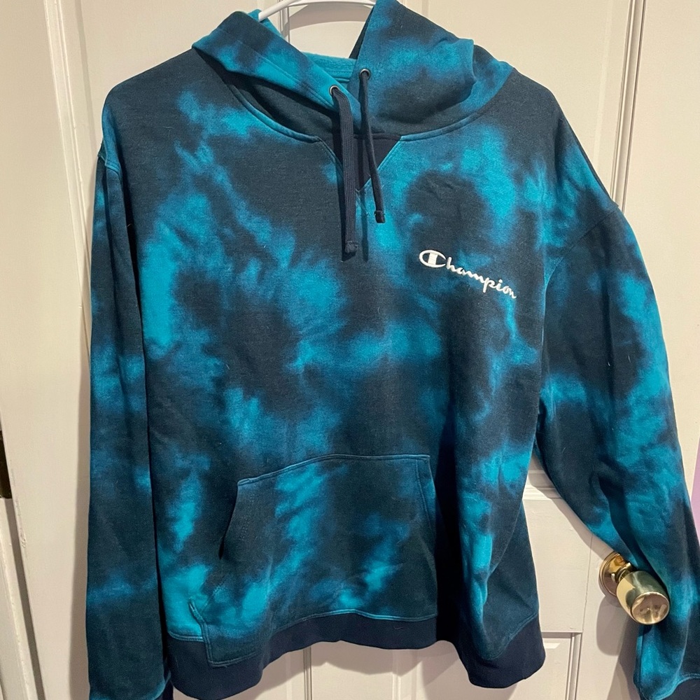 Tie Dye Champion Hoodie